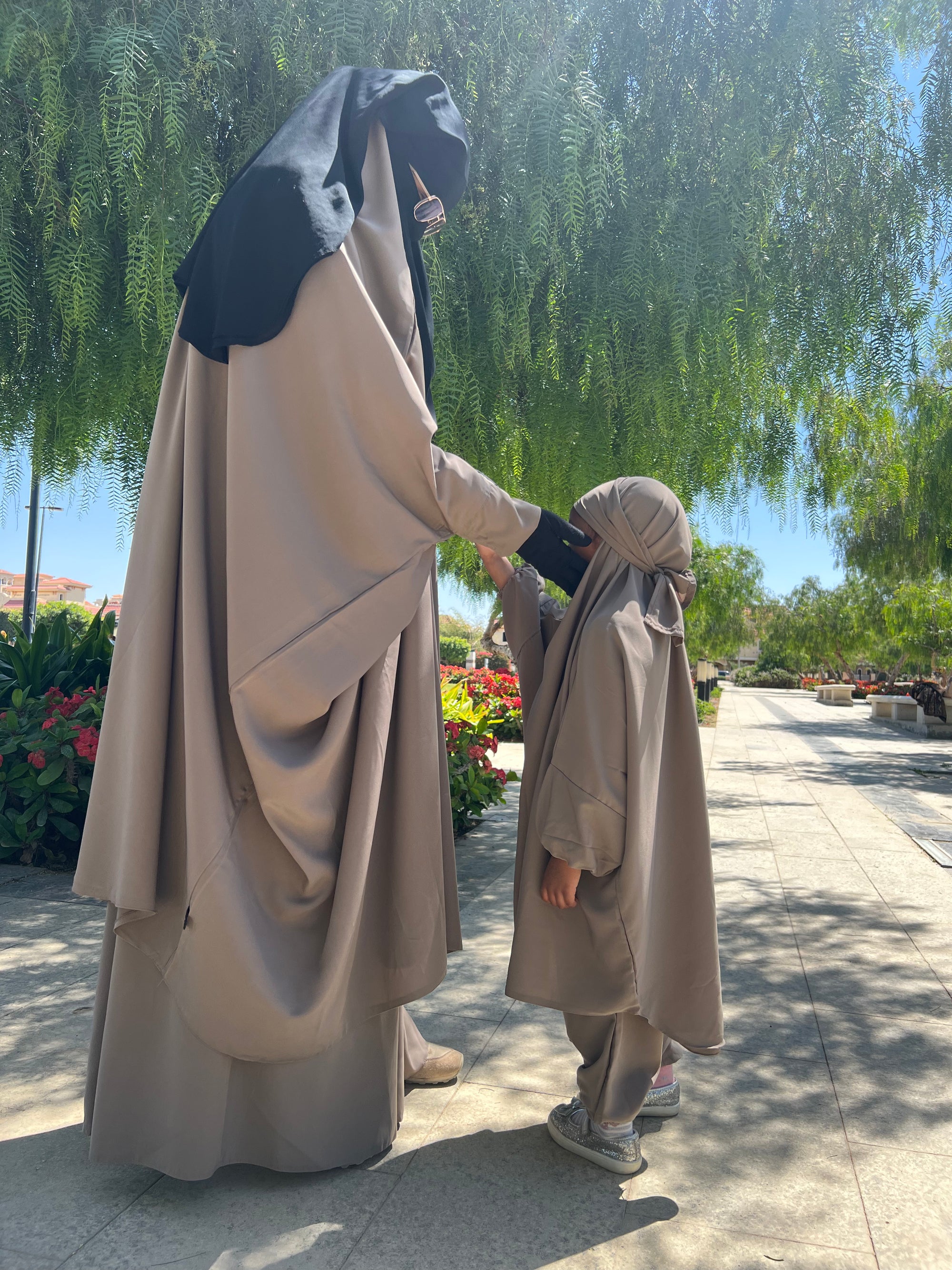 Mother and Daughter 2 Piece Jilbab set